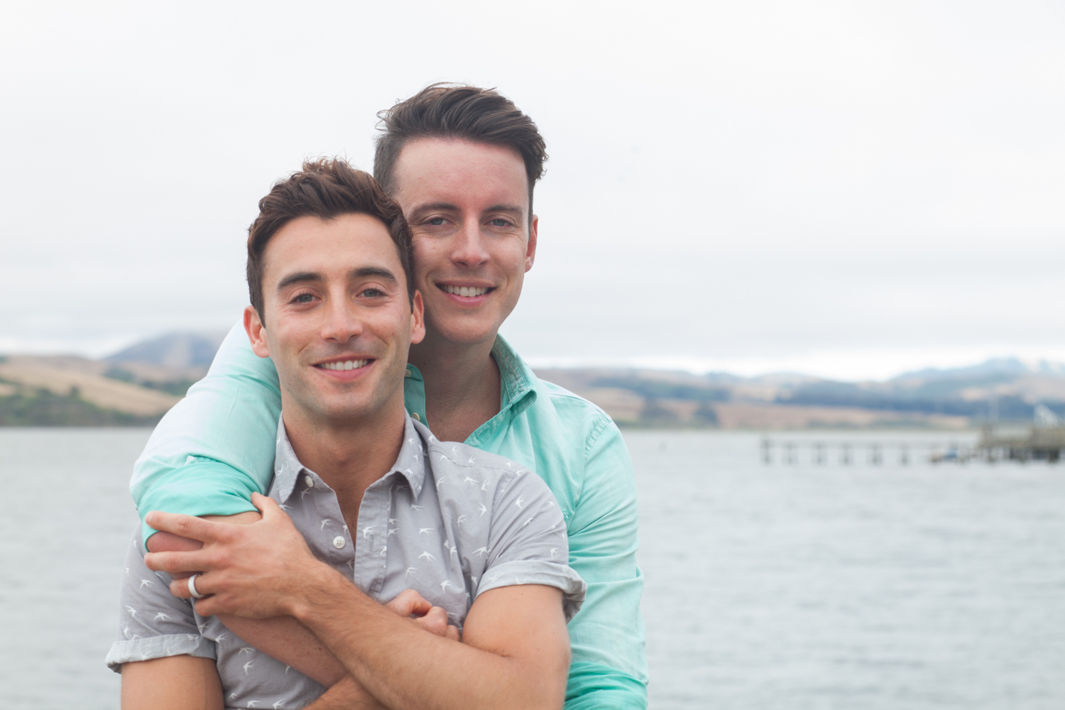 Tomales Bay Engagement Portraits for Luke and Drew