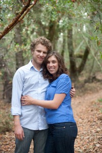 Engagement portraits for Elly and Joel at Howarth Park in Santa Rosa, CA