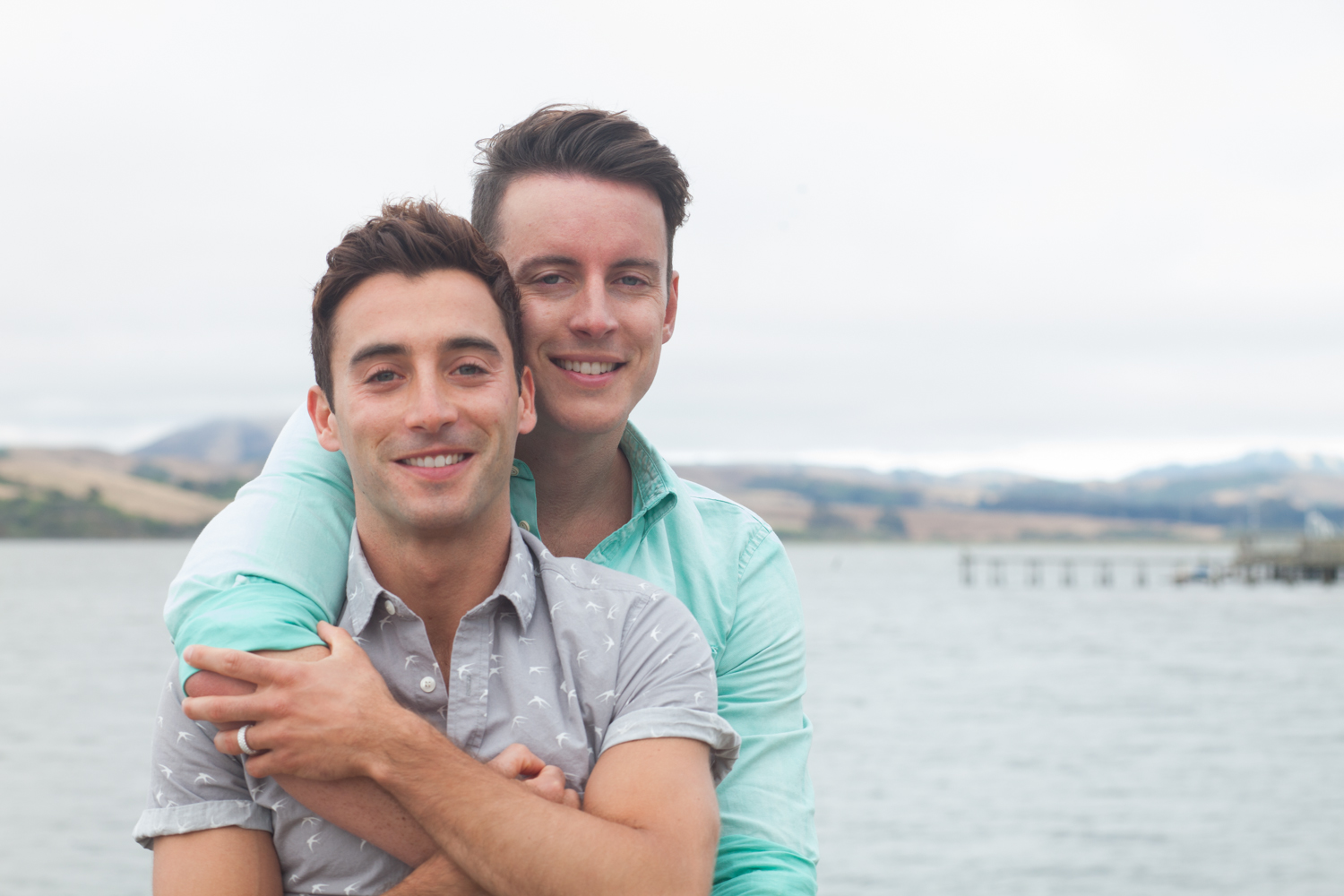 Tomales Bay Engagement Session Luke and Drew